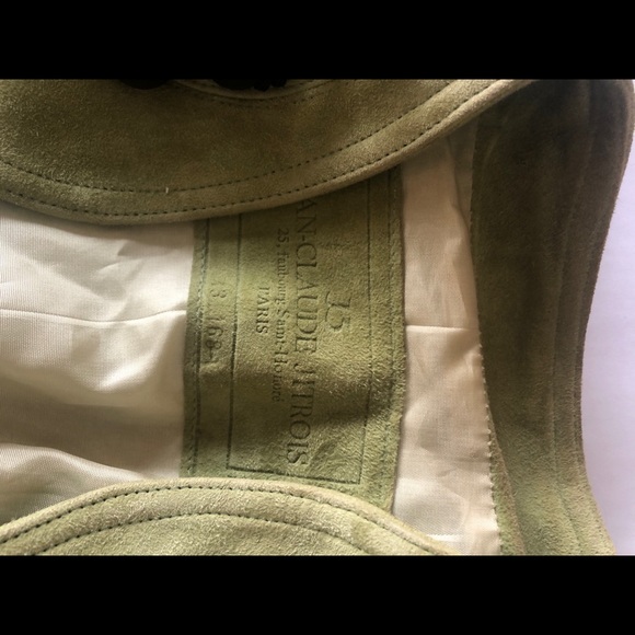 Jean-Claude Jitrois Suede Bolero Jacket - Picture 12 of 13